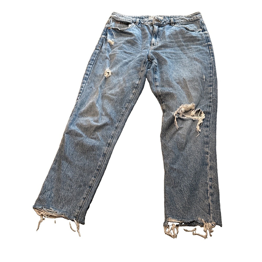 Garage Women's Mom Jeans Size 11 High Rise Denim Relaxed Fit